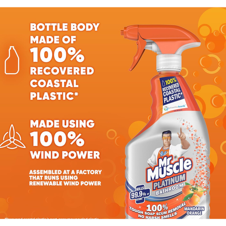 Mr Muscle Platinum Bathroom Cleaning Spray 500ml