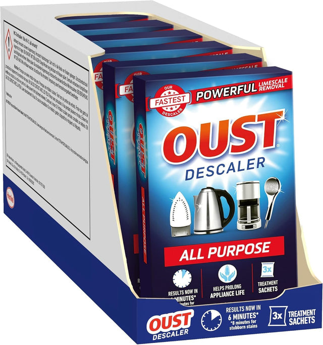 Oust All Purpose Descaler 3 Sachets | Pack of 6