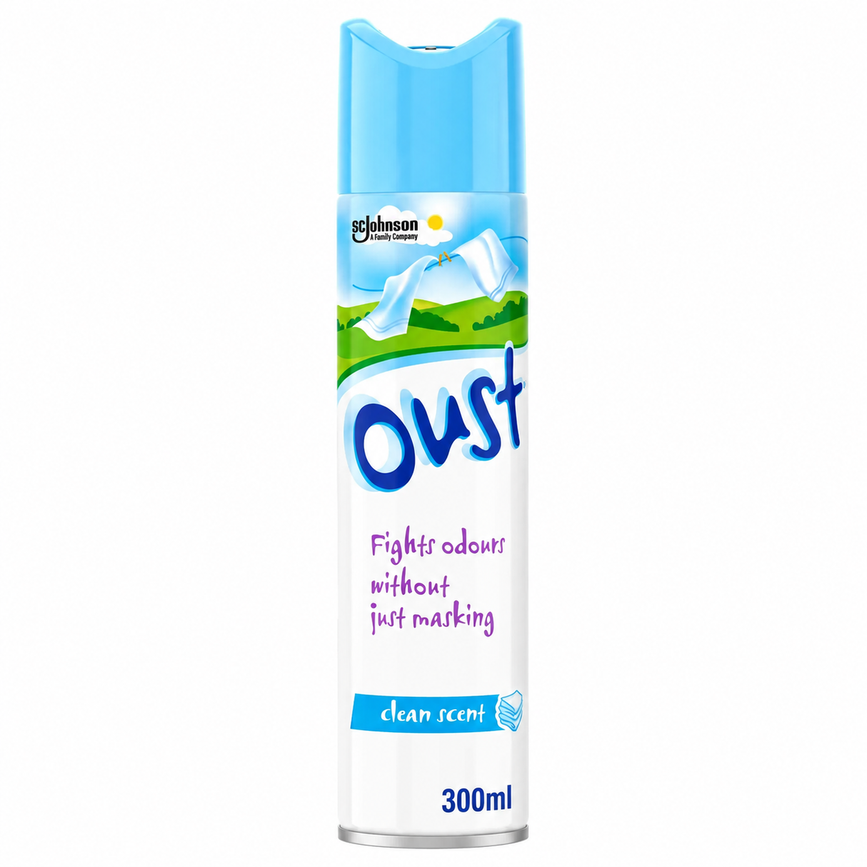 Oust Odour Eliminator Clean Scent Air Freshener 300ml