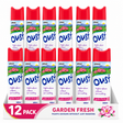 Oust Odour Eliminator Garden Fresh Air Freshener 300ml | Pack of 12