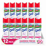 Oust Odour Eliminator Garden Fresh Air Freshener 300ml | Pack of 12