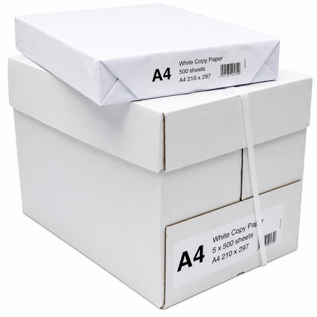 Pack of 5 - Copier A4 White Paper 70GSM | 500 Sheets