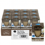 Pan Aroma Glass Candle Vanilla Bean 85g | Pack of 12