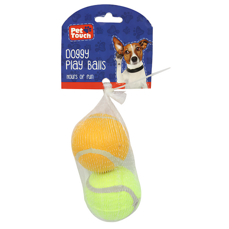 Pet Touch Doggy Play Balls (HT7870) | Pack of 2