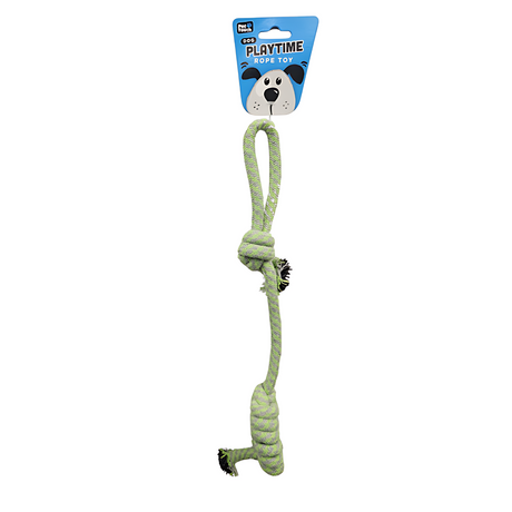 Pet Touch Rope with Handle Dog Toy (HT8404) I Assorted Colours