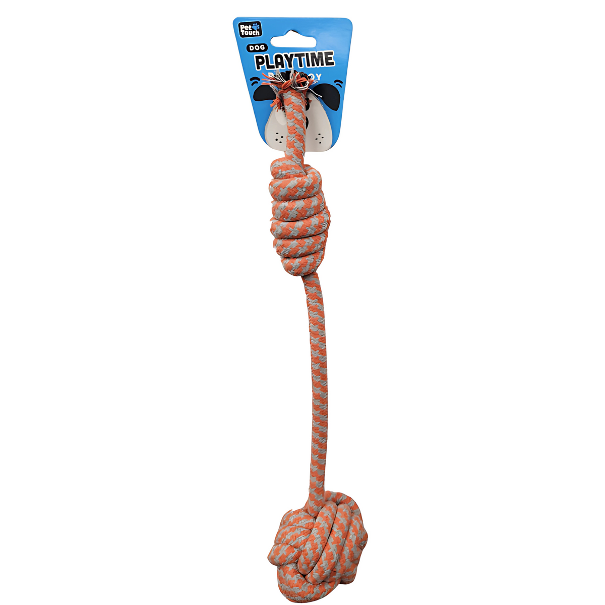Pet Touch Rope with Knott Ball Assorted Dog Toy (HT8403)