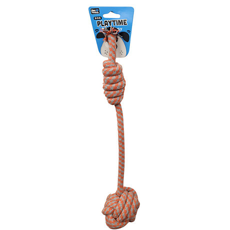 Pet Touch Rope with Knott Ball Assorted Dog Toy (HT8403)