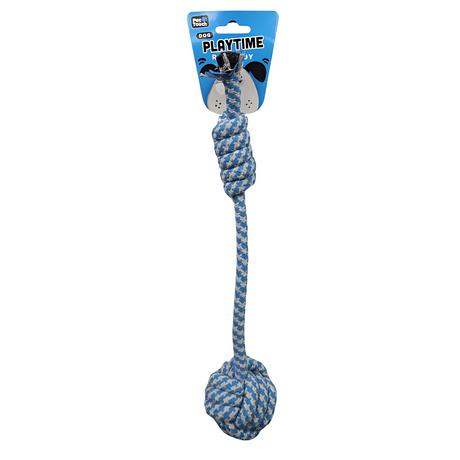 Pet Touch Rope with Knott Ball Assorted Dog Toy (HT8403)