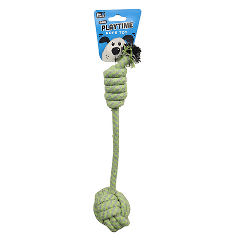 Pet Touch Rope with Knott Ball Assorted Dog Toy (HT8403)