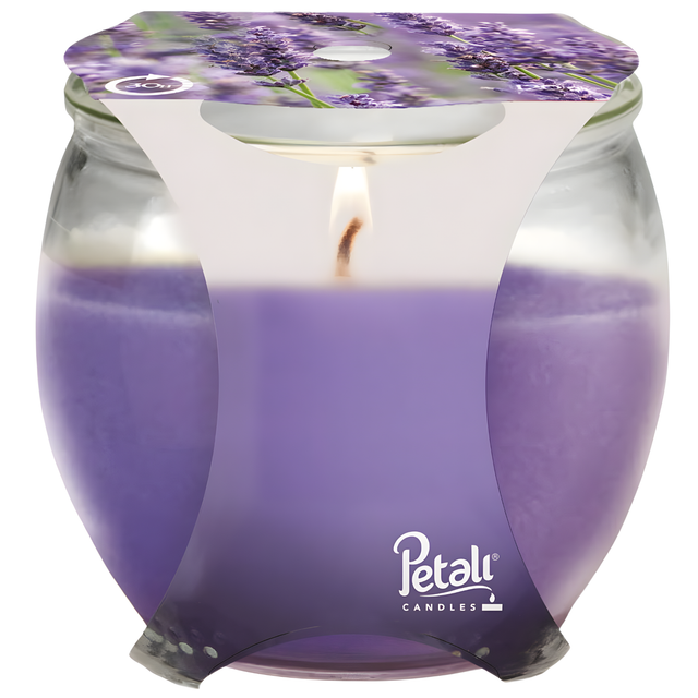Petali Lavender Scented Candle Jar 120g