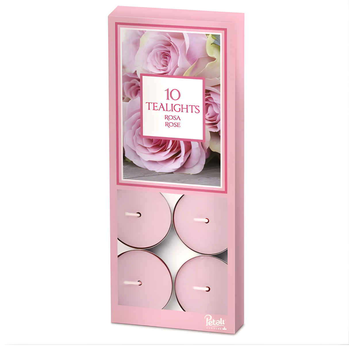 Petali Rose Scented Tealights | Pack of 10