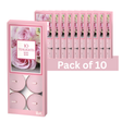 Petali Rose Scented Tealights | Pack of 10x10