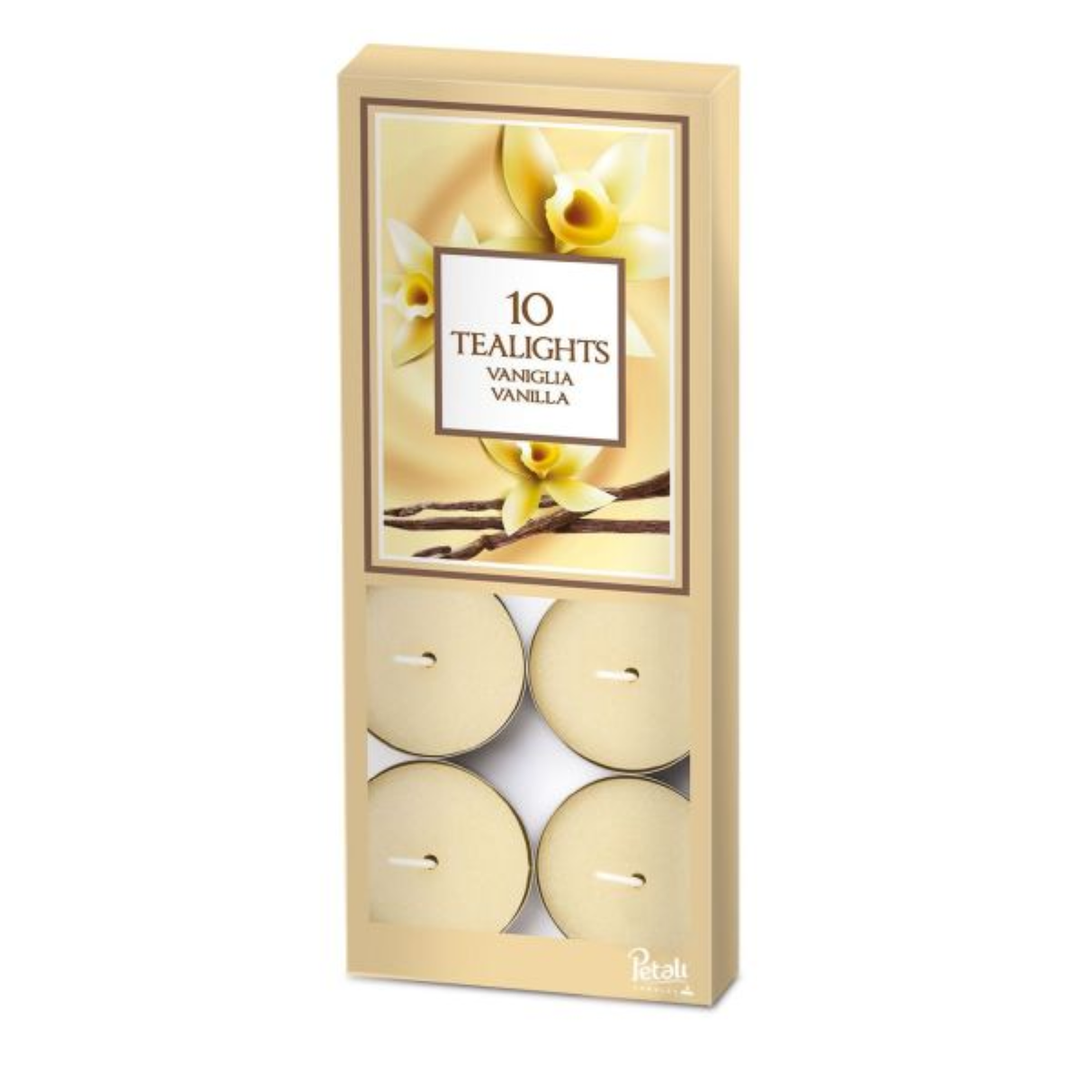 Petali Vanilla Scented Tealights | Pack of 10