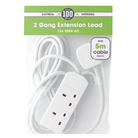 PiFCO 2 Ways Extension Lead – 5 Metre Cable