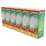 Eveready 4.9W LED Candle Bulbs B22 3,000K (Warm White) | Pack of 6