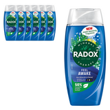 Radox Feel Feel Awake Shower Gel 225ml | Pack of 6