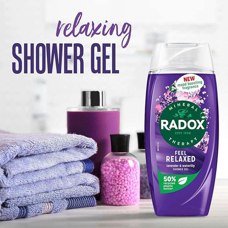 Radox Feel Relaxed Lavender & Waterlily Shower Gel 225ml