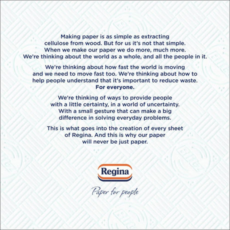 Regina Blitz Household Towel 3ply Kitchen Roll | Pack of 8 Rolls
