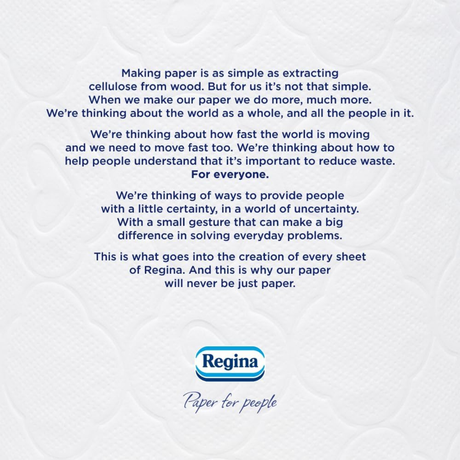Regina Soft Bamboo 3 Ply Toilet Rolls - Pack of 4