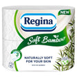 Regina Soft Bamboo 3 Ply Toilet Rolls - Pack of 4
