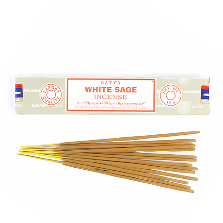 Satya Californian White Sage Incense Sticks 15g
