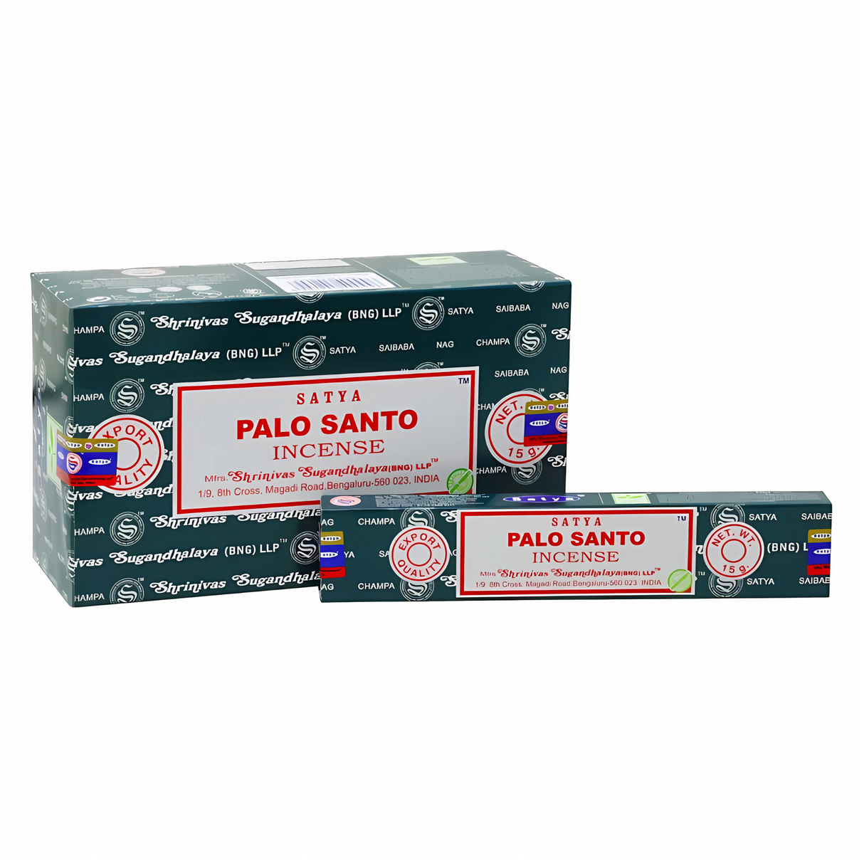 Satya Palo Santo Incense Sticks 15g | Pack of 12