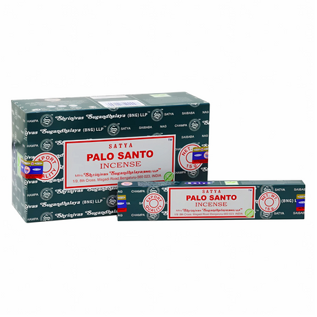 Satya Palo Santo Incense Sticks 15g | Pack of 12