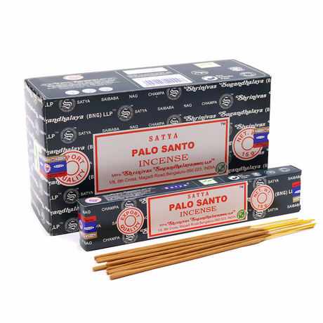Satya Palo Santo Incense Sticks 15g | Pack of 12
