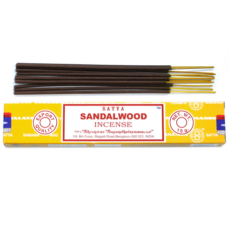 Satya Sandalwood Incense Sticks 15g