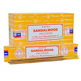 Satya Sandalwood Incense Sticks 15g | Pack of 12