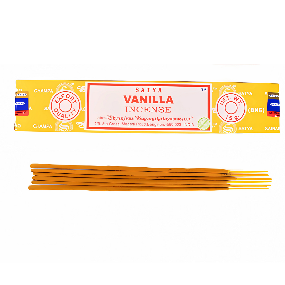 Satya Vanilla Incense Sticks 15g