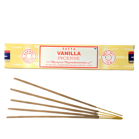 Satya Vanilla Incense Sticks 15g