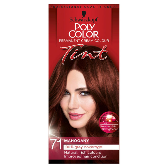 Schwarzkopf Poly Color Tint 71 Mahogany Hair Dye