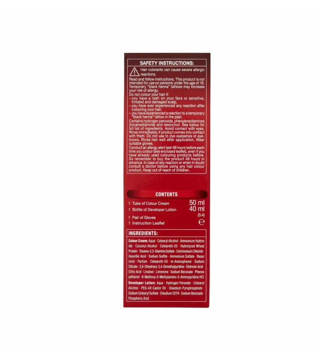 Schwarzkopf Poly Color Tint 87 Red Black Hair Dye