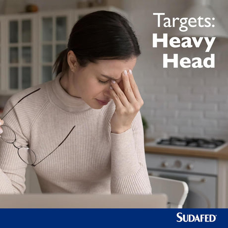 Sudafed Congestion & Headache Relief Max Strength Capsules 16s