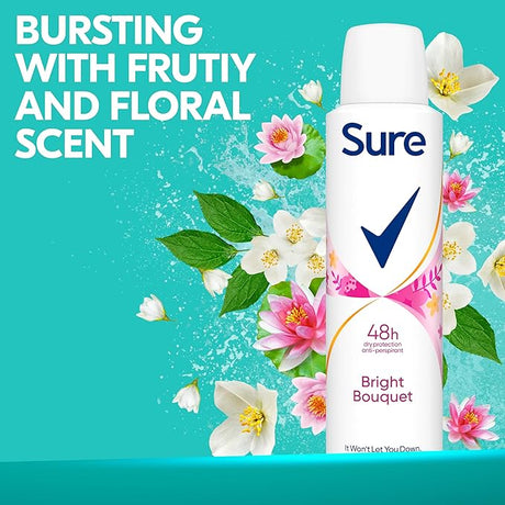 Sure Women Bright Bouquet Antiperspirant Deodorant 150ml