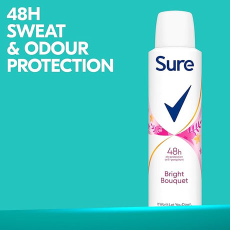 Sure Women Bright Bouquet Antiperspirant Deodorant 150ml