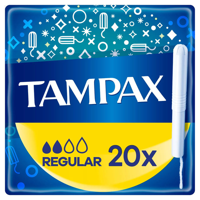 Tampax Regular Tampons with Applicator 20s