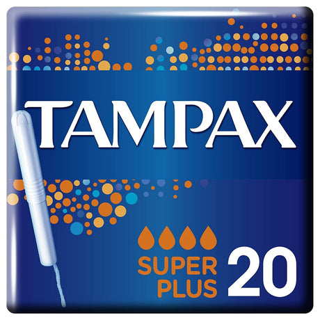 Tampax Super Plus Tampons with Applicator 20s