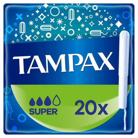 Tampax Super Tampons with Applicator 20s