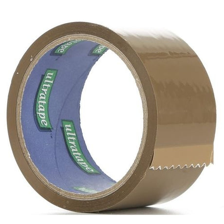 Ultratape Brown Adhesive 48mm x 40m Packaging Tape (2 Inch)