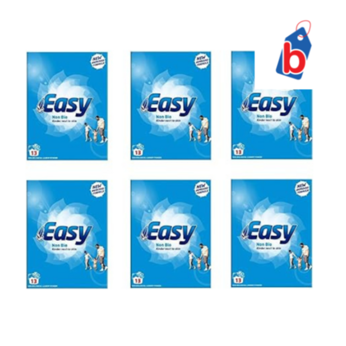 Easy Non-Bio Washing Powder 884g (13 Washes)