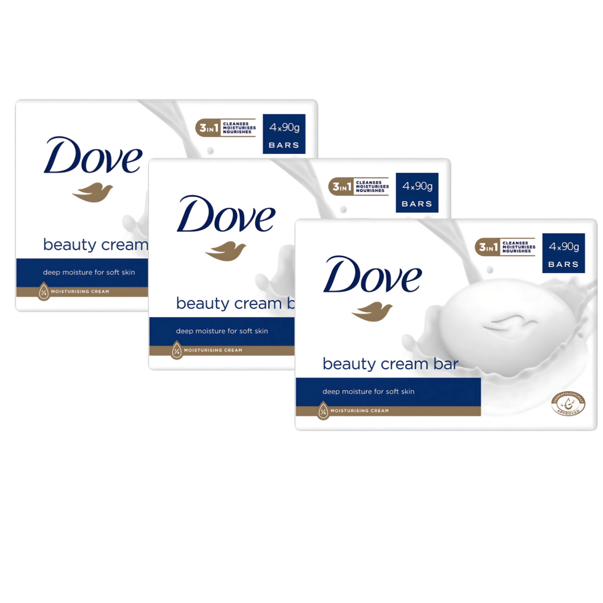 Dove Original Beauty Cream Bar 90g | Pack of 12