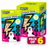 Drools Freeze Dried Lamb Bites Dog Treats 50g (DR9496)| Pack of 6