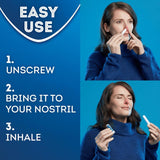 Vicks Inhaler Fast Acting Decongestant Nasal Stick for Blocked Nose 0.5ml