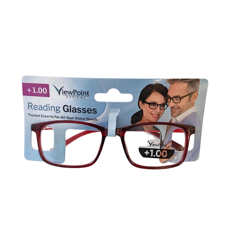 View Point Optical Assorted Reading Glasses +1.00 (R)