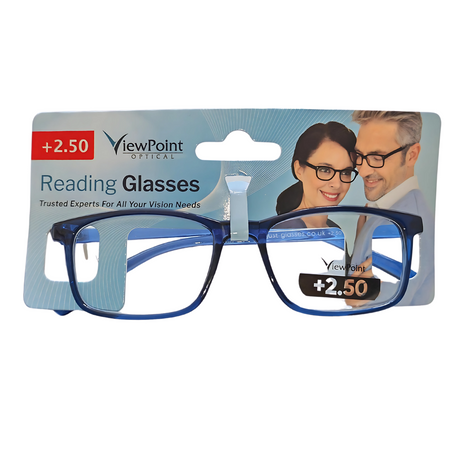 View Point Optical Assorted Reading Glasses +2.50 (R)
