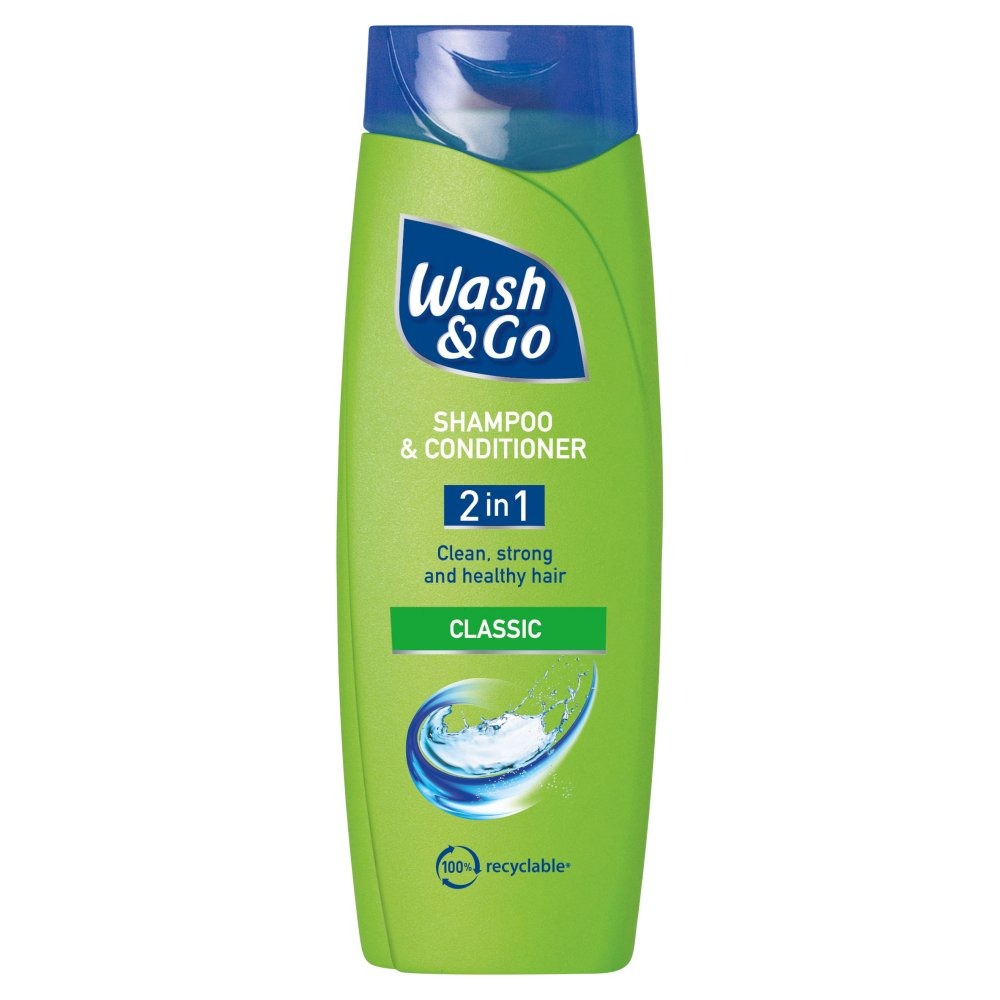 Wash & Go 2 in 1 Classic Shampoo & Conditioner 200ml