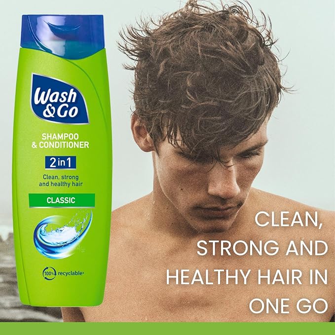 Wash & Go 2 in 1 Classic Shampoo & Conditioner 200ml