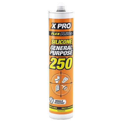 XPRO General Purpose Silicone Sealant, Clear 280ml